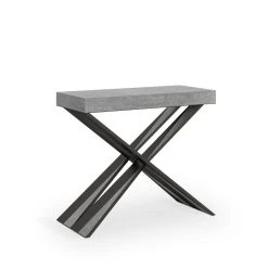 Itamoby Console Design Extensible 90x40-300 Cm Table Moderne Diago Concrete 9 Itamoby Console Design Extensible 90x40-300 Cm Table Moderne Diago Concrete -Vente-unique shop console design extensible 90x40 300 cm table moderne diago concrete 12722564 34186068 1140x1140