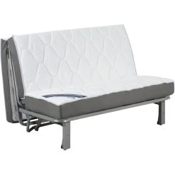 UB DESIGN SALON Canapé Lit Hight Slyde 140 Ressorts Couette Grise -Vente-unique shop convertible bz ub design hight bz 140 ct gris 11712302 30870550 1140x1140