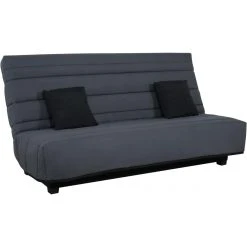 UB DESIGN SALON Canapé Lit Caly CC 130 Mousse 28 Kg Couette Grise -Vente-unique shop convertible clic clac ub design caly cc 130 p gris 11111494 29031538 1140x1140