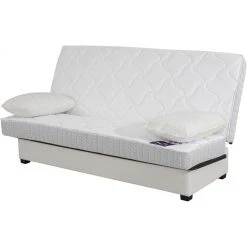 UB DESIGN SALON Canapé Lit Venus CC 130 Latex Couette Grise -Vente-unique shop convertible clic clac ub design venus cc 130 ct gris 11111506 29031600 1140x1140