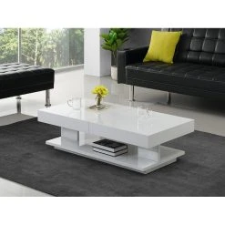 Vente-unique Ensemble Canapé D'angle Convertible Et Réversible Noir WILLIS Et Tab... -Vente-unique shop ensemble canape dangle convertible et reversible noir willis et table basse blanche aramis 13895922 38527942 1140x1140