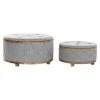Pegane Ensemble De 2 Banquettes Coffres En Bois Coloris Gris Clair -Vente-unique shop ensemble de 2 banquettes coffres en bois coloris gris clair 13600992 37358592 1140x1140