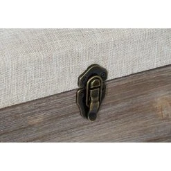 Pegane Ensemble De 2 Banquettes Coffres En Bois Et Polyester Coloris Gris/Mar... -Vente-unique shop ensemble de 2 banquettes coffres en bois et polyester coloris grismarron 13600896 37358142 1140x1140