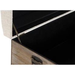 Pegane Ensemble De 2 Banquettes Coffres En Bois Et Polyester Coloris Gris/Mar... -Vente-unique shop ensemble de 2 banquettes coffres en bois et polyester coloris grismarron 13600896 37358146 1140x1140