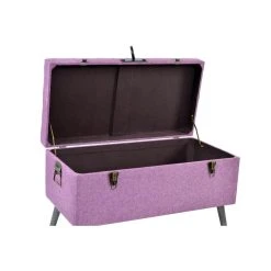 Pegane Ensemble De 2 Banquettes / Coffres En Métal Et Polyester Coloris Noir... -Vente-unique shop ensemble de 2 banquettes coffres en metal et polyester coloris noir fuschia 13616298 37458460 1140x1140