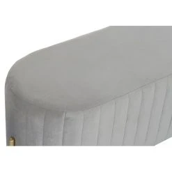 Pegane Ensemble De 2 Banquettes En Métal Et Polyester Coloris Gris Et Pieds ... -Vente-unique shop ensemble de 2 banquettes en metal et polyester coloris gris et pieds dore 13600872 37358032 1140x1140