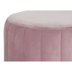 Pegane Ensemble De 2 Banquettes En Métal Et Polyester Coloris Rose Et Pieds ... -Vente-unique shop ensemble de 2 banquettes en metal et polyester coloris rose et pieds dore 13600890 37358116 1140x1140