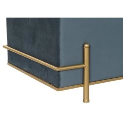 Pegane Ensemble De 3 Banquettes Coffres En MDF , Polyester Coloris Velours Bl... 9 Pegane Ensemble De 3 Banquettes Coffres En MDF , Polyester Coloris Velours Bl... -Vente-unique shop ensemble de 3 banquettes coffres en mdf polyester coloris velours bleu et metal dore 13499604 36971716 1140x1140