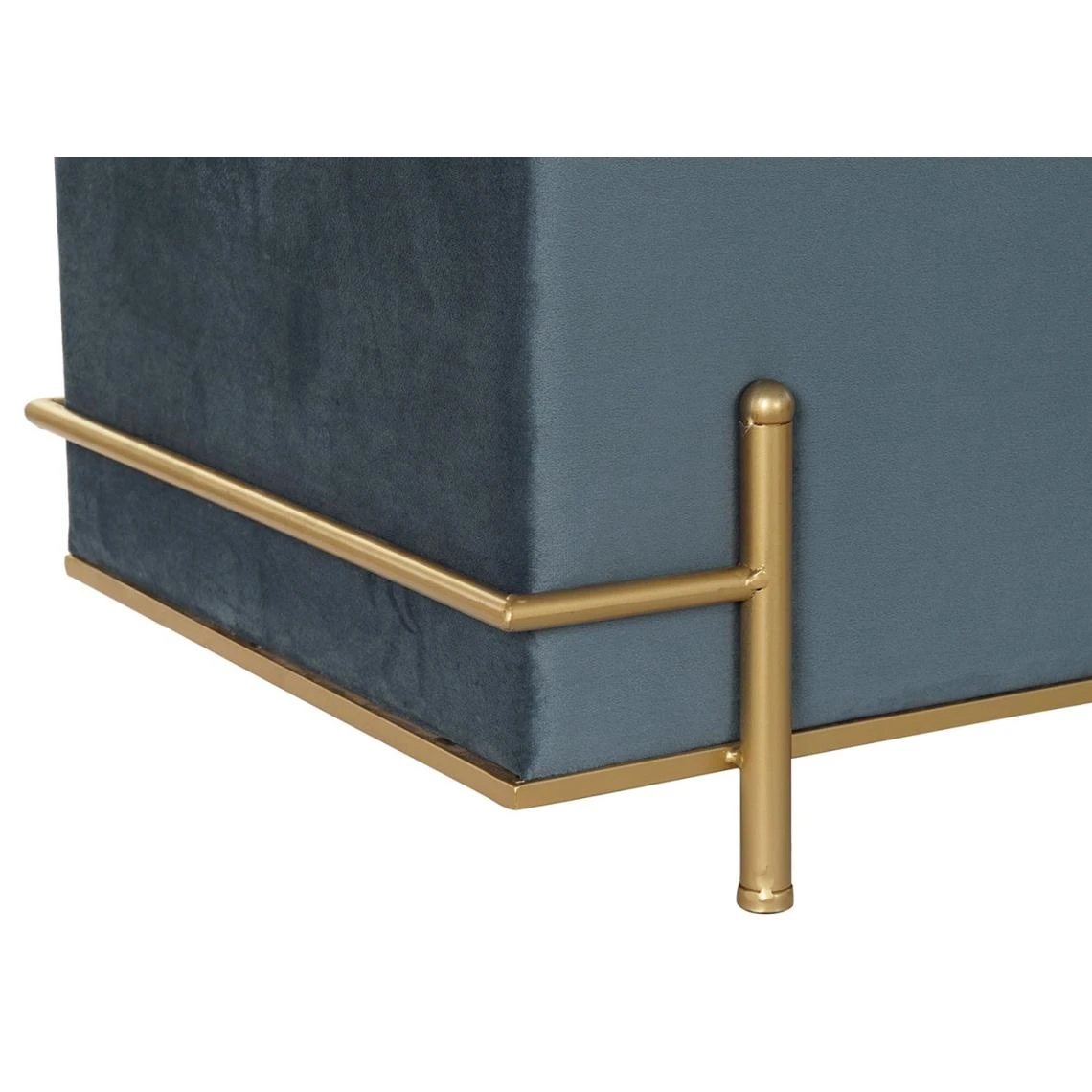 Pegane Ensemble De 3 Banquettes Coffres En MDF , Polyester Coloris Velours Bl... 6 Pegane Ensemble De 3 Banquettes Coffres En MDF , Polyester Coloris Velours Bl... – Image 4