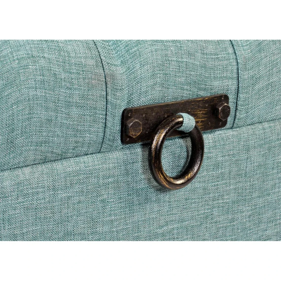 Pegane Ensemble De 3 Banquettes Coffres En Métal Doré , MDF Et Polyester Co... 7 Pegane Ensemble De 3 Banquettes Coffres En Métal Doré , MDF Et Polyester Co... – Image 5