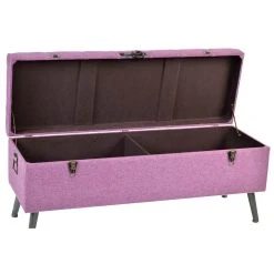 Pegane Ensemble De 3 Banquettes Coffres En Métal Doré , MDF Et Polyester Co... 9 Pegane Ensemble De 3 Banquettes Coffres En Métal Doré , MDF Et Polyester Co... -Vente-unique shop ensemble de 3 banquettes coffres en metal dore mdf et polyester coloris fuchsia 13516918 37046508 1140x1140