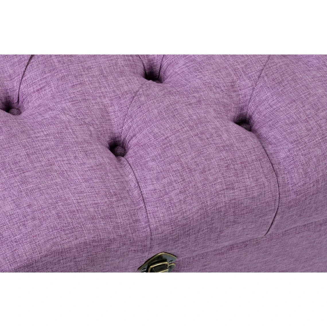 Pegane Ensemble De 3 Banquettes Coffres En Métal Doré , MDF Et Polyester Co... 6 Pegane Ensemble De 3 Banquettes Coffres En Métal Doré , MDF Et Polyester Co... – Image 4