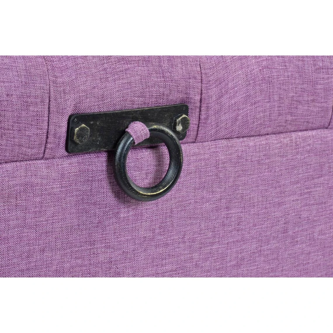 Pegane Ensemble De 3 Banquettes Coffres En Métal Doré , MDF Et Polyester Co... 7 Pegane Ensemble De 3 Banquettes Coffres En Métal Doré , MDF Et Polyester Co... – Image 5