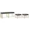Pegane Ensemble De 3 Banquettes Coffres En Métal Et Velours Coloris Gris -Vente-unique shop ensemble de 3 banquettes coffres en metal et velours coloris gris 13499608 36971726 1140x1140