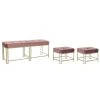 Pegane Ensemble De 3 Banquettes Coffres En Métal Et Velours Coloris Rose 2 Pegane Ensemble De 3 Banquettes Coffres En Métal Et Velours Coloris Rose -Vente-unique shop ensemble de 3 banquettes coffres en metal et velours coloris rose 13499606 36971718 1140x1140