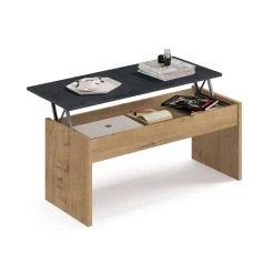 Pegane Ensemble De Séjour Coloris Chêne Doré ( Meuble TV + Buffet + Biblio... -Vente-unique shop ensemble de sejour coloris chene dore meuble tv buffet bibliotheque table basse 11839582 31300500 1140x1140