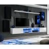 Ac-Deco Ensemble Meuble TV Design Switch XXV 280cm Noir & Blanc -Vente-unique shop ensemble meuble tv design switch xxv 280cm noir et blanc 10023574 25788758 1140x1140
