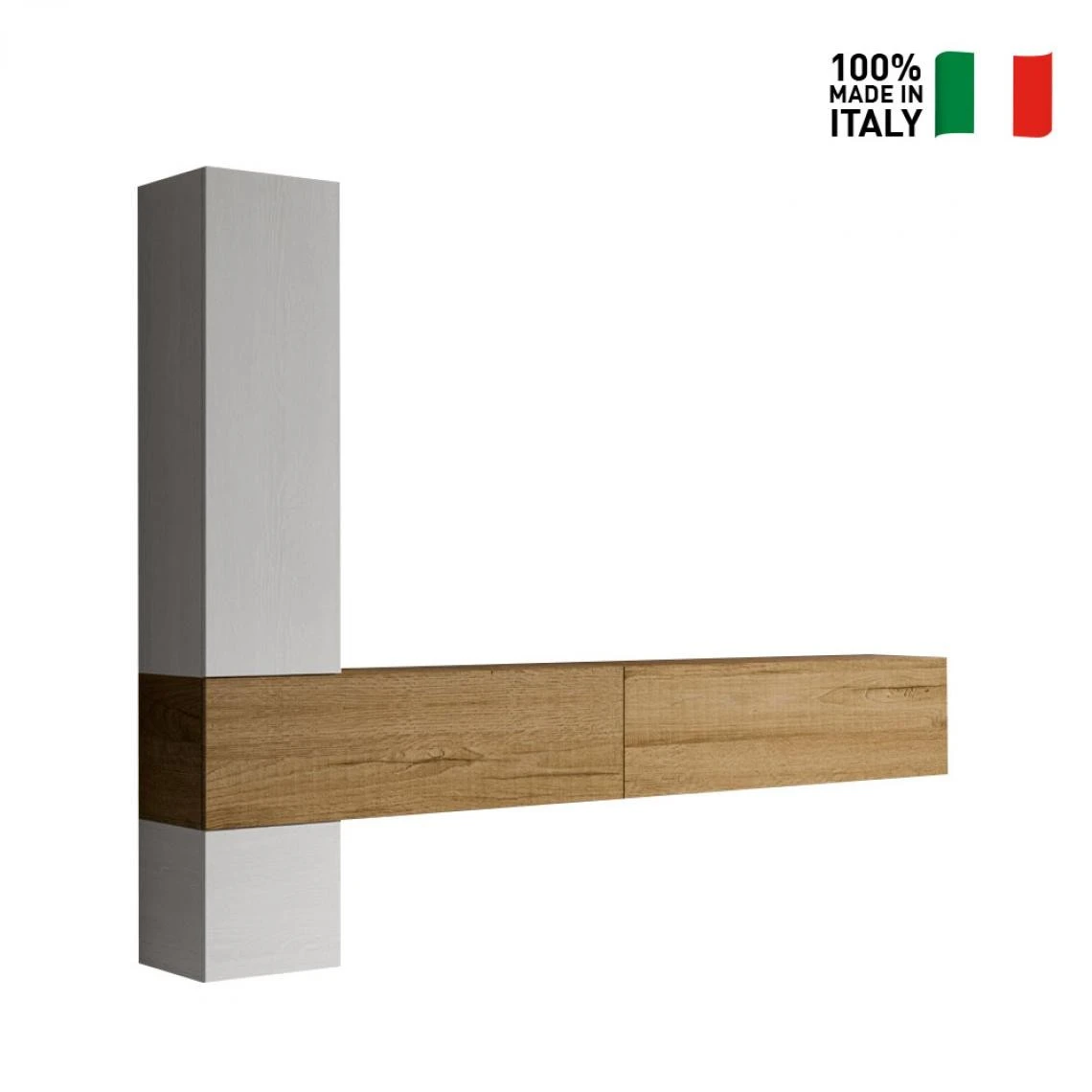 Itamoby Ensemble Mural De Salon Suspendu 4 Meubles TV Modernes A113 4 Itamoby Ensemble Mural De Salon Suspendu 4 Meubles TV Modernes A113 – Image 2