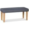 Icaverne Esthetique Banquette Rembourrée 103 Cm Gris