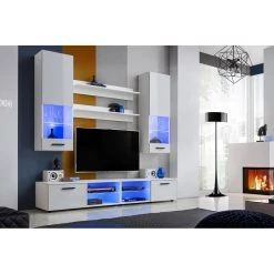 Marque Generique Extreme Furniture Vida Ensemble De Meubles | Ensemble De Meubles De Sa... -Vente-unique shop extreme furniture vida ensemble de meubles ensemble de meubles de salon 2 meubles tele 2 vitrines suspendues et 2 etageres murales led design moderne rangement pratique 13397262 36650528 1140x1140