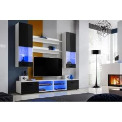 Marque Generique Extreme Furniture Vida Ensemble De Meubles | Ensemble De Meubles De Sa... -Vente-unique shop extreme furniture vida ensemble de meubles ensemble de meubles de salon 2 meubles tele 2 vitrines suspendues et 2 etageres murales led design moderne rangement pratique 13397416 36650982 1140x1140