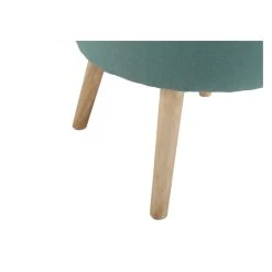 Vente-unique Petit Fauteuil Crapaud SAVEA En Tissu - Vert D'eau -Vente-unique shop fauteuil 245177