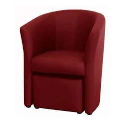 BUT Fauteuil Cabriolet Et Pouf CLAYTON PU Rouge 9 BUT Fauteuil Cabriolet Et Pouf CLAYTON PU Rouge -Vente-unique shop fauteuil cabriolet et pouf clayton pu rouge 9158773 23907259 1140x1140