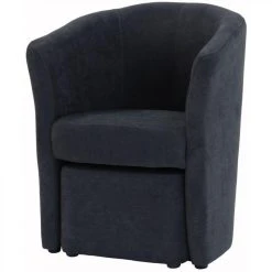 BUT Fauteuil Cabriolet Et Pouf CLAYTON Tissu Soro Gris Foncé -Vente-unique shop fauteuil cabriolet et pouf clayton tissu soro gris fonce 9158227 23905257 1140x1140