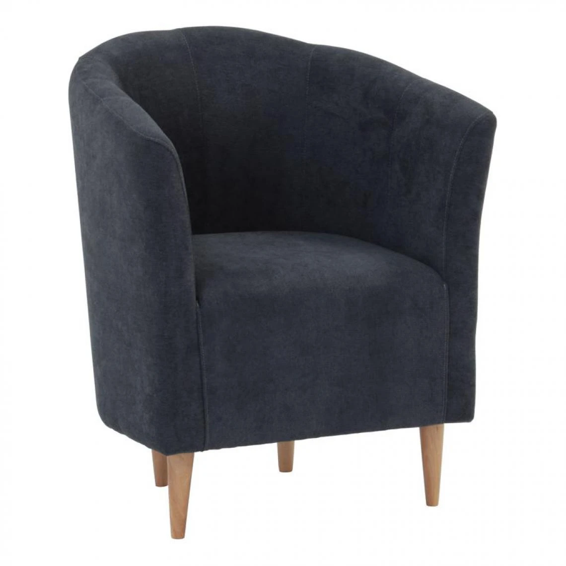 BUT Fauteuil Cabriolet MAUD Tissu Gris Foncé 3 BUT Fauteuil Cabriolet MAUD Tissu Gris Foncé