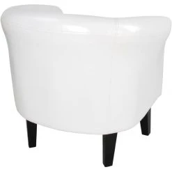 HELLOSHOP26 Fauteuil Chesterfield Avec Repose Pied En Simili Cuir Avec éléments ... -Vente-unique shop fauteuil chesterfield avec repose pied en simili cuir avec elements decoratifs en cuivre chaise cabriolet tabouret pouf meuble de salon blanc 010000101 11361250 29682890 1140x1140