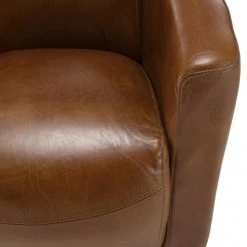 MACABANE Fauteuil Chicago Vintage Cuir Pieds Bois GASTON -Vente-unique shop fauteuil chicago vintage cuir pieds bois gaston 3357768 6183350 50 1140x1140