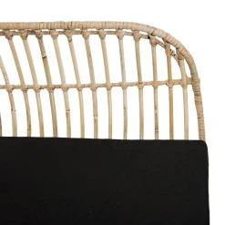 MACABANE Fauteuil CHLOE Rotin Naturel LONG ISLAND Coussin Noir Pieds Métal -Vente-unique shop fauteuil chloe rotin naturel long island coussin noir pieds metal design 509755 5 1140x1140