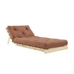 Inside 75 Fauteuil Convertible Futon ROOTS Pin Naturel Coloris Brun Argile Couch... -Vente-unique shop fauteuil convertible futon roots pin naturel coloris brun argile couchage 90 x 200 cm 12784020 34364842 1140x1140