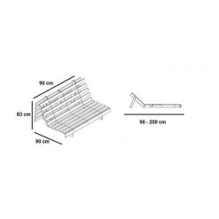 Inside 75 Fauteuil Convertible Futon ROOTS Pin Naturel Coloris Naturel Couchage ... -Vente-unique shop fauteuil convertible futon roots pin naturel coloris naturel couchage 90 x 200 cm 11112508 29033610 1140x1140