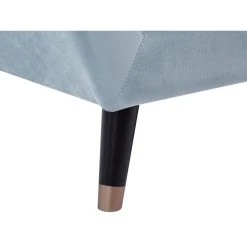 Vente-unique Fauteuil En Velours Bleu Ciel ALMARA -Vente-unique shop fauteuil droit almara 13609822 37408424 1140x1140