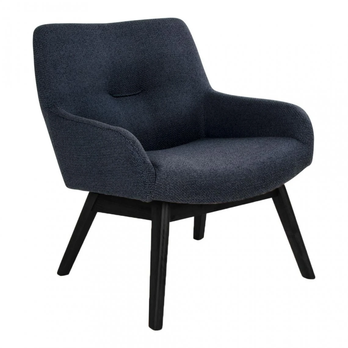 HOUSE NORDIC Fauteuil En Tissu Anthracite FOLK 3 HOUSE NORDIC Fauteuil En Tissu Anthracite FOLK