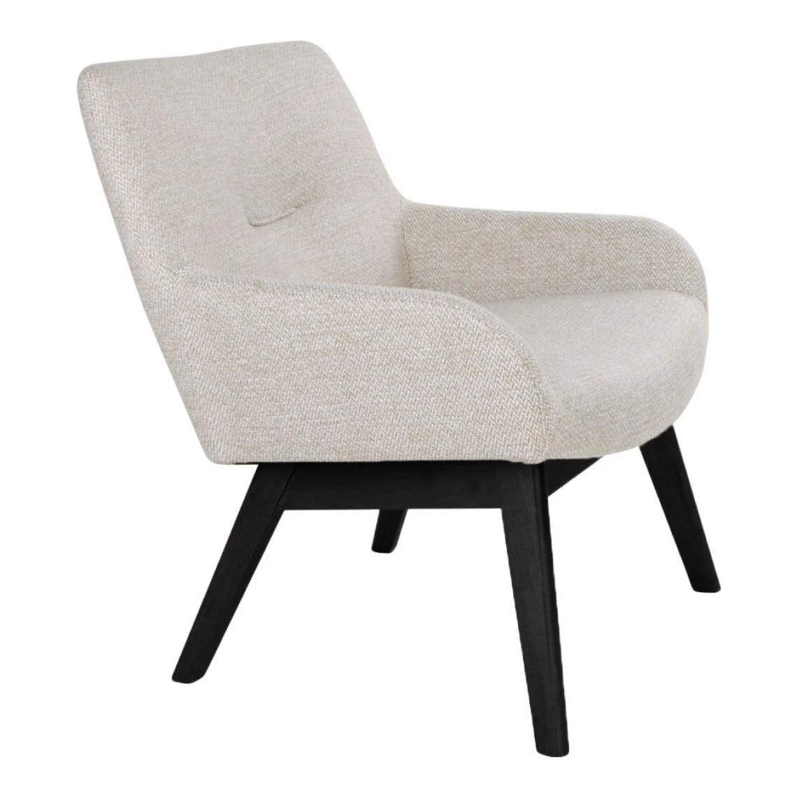 HOUSE NORDIC Fauteuil En Tissu Beige FOLK 6 HOUSE NORDIC Fauteuil En Tissu Beige FOLK – Image 4