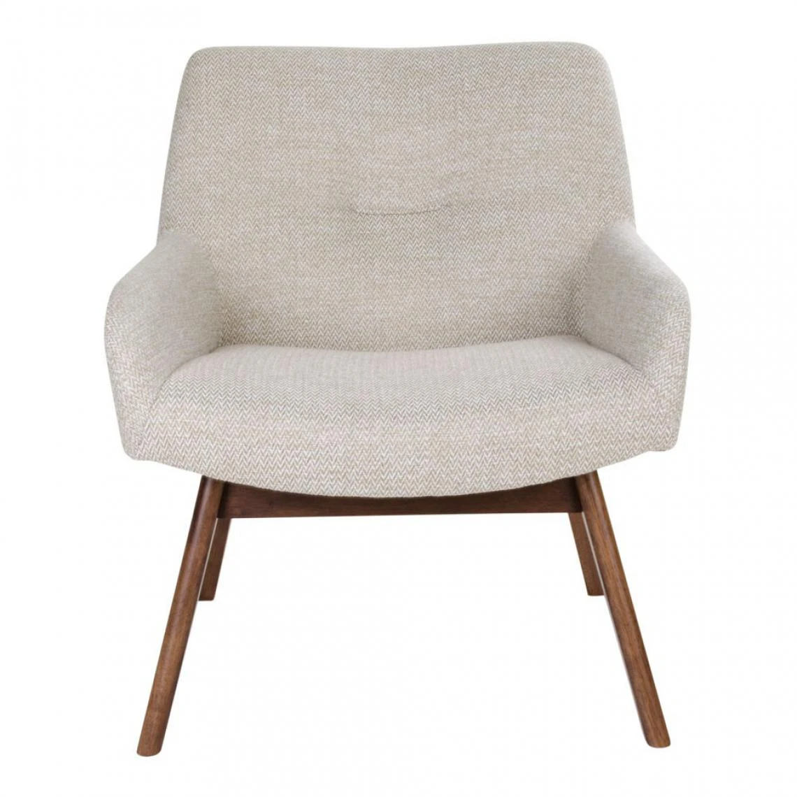 HOUSE NORDIC Fauteuil En Tissu Beige NIELS 4 HOUSE NORDIC Fauteuil En Tissu Beige NIELS – Image 2