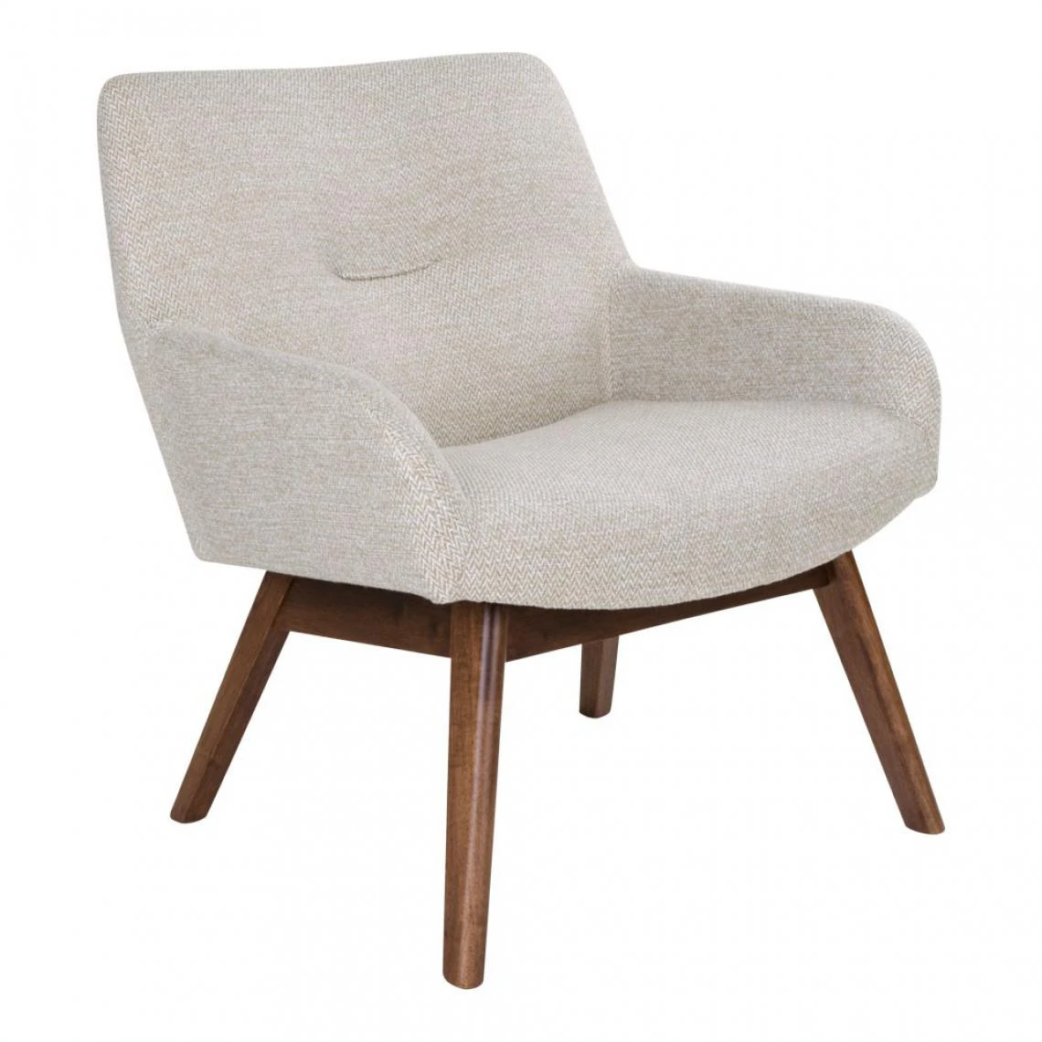 HOUSE NORDIC Fauteuil En Tissu Beige NIELS 3 HOUSE NORDIC Fauteuil En Tissu Beige NIELS