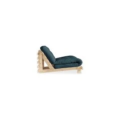 Inside 75 Fauteuil Convertible Futon RACINES Pin Naturel Coloris Bleu Pétrole C... 11 Inside 75 Fauteuil Convertible Futon RACINES Pin Naturel Coloris Bleu Pétrole C... -Vente-unique shop fauteuil futon convertible racines bleu petrole 90 200 7