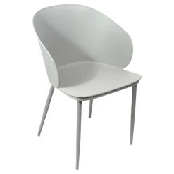 The Home Deco Factory Fauteuil Intérieur Extérieur En Polypropylène Alison (Lot De 4) Gri... -Vente-unique shop fauteuil interieur exterieur en polypropylene alison lot de 4 gris 13842764 38382556 1140x1140