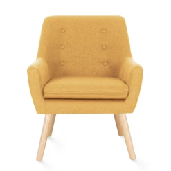 Idmarket Fauteuil Scandinave NAT En Tissu Jaune Moutarde -Vente-unique shop fauteuil scandinave nat en tissu jaune moutarde 12222114 32475308 1140x1140