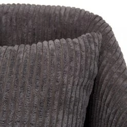 MACABANE Fauteuil Tissu AGATHE Velours Cotelé Gris Anthracite Pieds Évasés M... 40 MACABANE Fauteuil Tissu AGATHE Velours Cotelé Gris Anthracite Pieds Évasés M... -Vente-unique shop fauteuil tissu agathe velours cotele gris anthracite pieds vases metal design 3197652 6 1140x1140 1