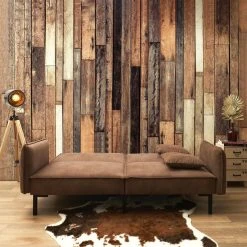 Altobuy FLIP - Canapé Convertible Bois D'Eucalyptus Tissu Marron -Vente-unique shop flip canape convertible bois deucalyptus tissu marron 14137344 39414514 1140x1140