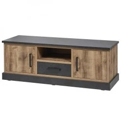 Altobuy JENNA - Ensemble Table Basse + Meuble TV Aspect Bois Et Métal -Vente-unique shop jenna ensemble table basse meuble tv aspect bois et metal 12332664 32914056 1140x1140
