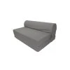 BUT Banquette L115 X H48 X P75 Cm Gris