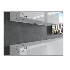 Hucoco KLARI - Ensemble Meubles TV + LED - Unité Murale Style Moderne - Larg... -Vente-unique shop klari ensemble meubles tv led unite murale style moderne largeur 300 cm mur tv a suspendre finition gloss blanc 11683378 30773234 1140x1140