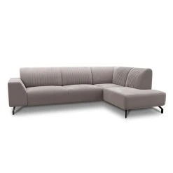 Bestmobilier Klaudia - Canapé D'angle Droit - En Velours - 5 Places -Vente-unique shop klaudia canape dangle droit en velours 5 places 14053672 39007268 1140x1140