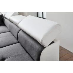 Bestmobilier Lisbona - Canapé D'angle Panoramique - 7 Places - Avec Têtières Ré... -Vente-unique shop lisbona canape dangle panoramique 7 places avec tetieres reglables gauche 8026487 20364821 1140x1140