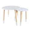 MES Lot De 2 Tables D'appoint Rondes 48 Et 33 Cm Blanc Et Naturel -Vente-unique shop lot de 2 tables dappoint rondes 48 et 33 cm blanc et naturel 13486920 36911198 1140x1140